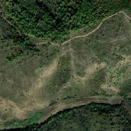 Satellite imagery of Guščija Glava, XK