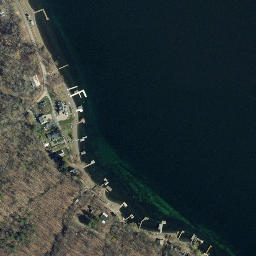 Satellite imagery of Frontenac Point, US