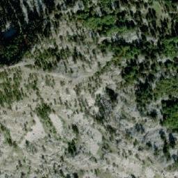 Satellite imagery of Orjen-Sedlo, ME