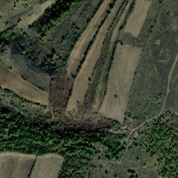 Satellite imagery of Guščija Glava, XK