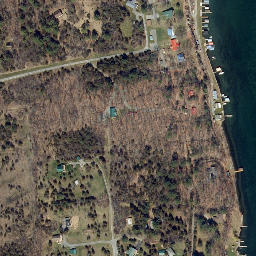 Satellite imagery of Baskin Point, US