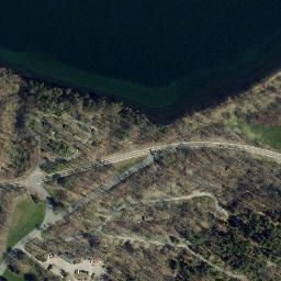 Satellite imagery of Taughannock Point, US