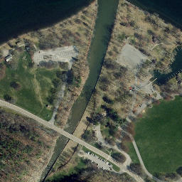 Satellite imagery of Taughannock Point, US