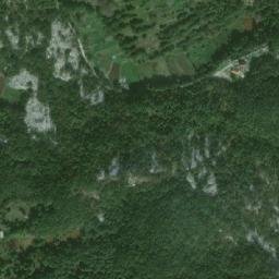 Satellite imagery of Kosov Krš, ME