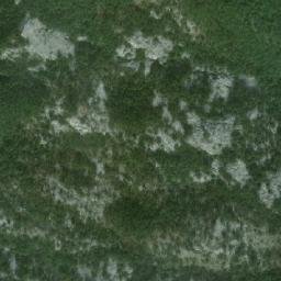 Satellite imagery of Kosov Krš, ME