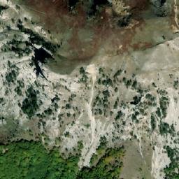 Satellite imagery of Qafa e Gurit Ngut, AL