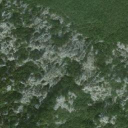 Satellite imagery of Kosov Krš, ME