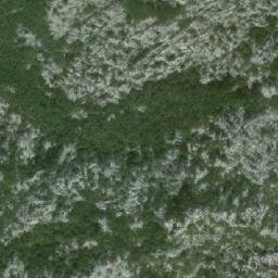 Satellite imagery of Kosov Krš, ME