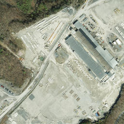 Satellite imagery of South Bethlehem Limestone Quarry, US