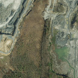 Satellite imagery of South Bethlehem Limestone Quarry, US