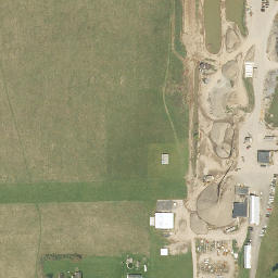 Satellite imagery of Collins Pit, US