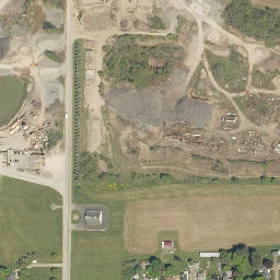 Satellite imagery of Collins Pit, US