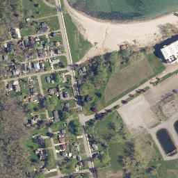 Satellite imagery of Point Gratiot, US