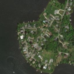 Satellite imagery of Thomas Island, US