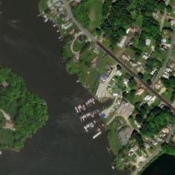 Satellite imagery of Thomas Island, US