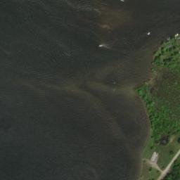 Satellite imagery of Thomas Island, US