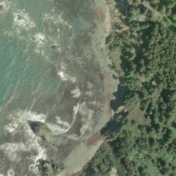 Satellite imagery of Otter Point, US