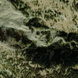 Satellite imagery of Roc Blanc, AD