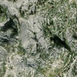 Satellite imagery of Mali Arushës, AL