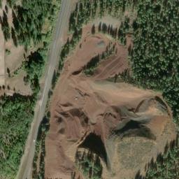 Satellite imagery of Pelican Cinder Pit, US