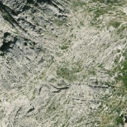 Satellite imagery of Mali Arushës, AL