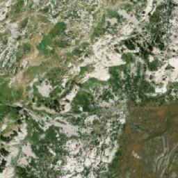 Satellite imagery of Mali Arushës, AL