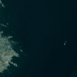 Satellite imagery of Cap Marcer, XX