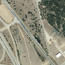 Satellite imagery of Vía de la Plata - Flecha amarilla hacia Valderrey, ES