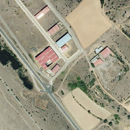 Satellite imagery of Vía de la Plata - Flecha amarilla hacia Valderrey, ES