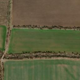 Satellite imagery of Mogila mediumwave transmitter, Mast North, BG