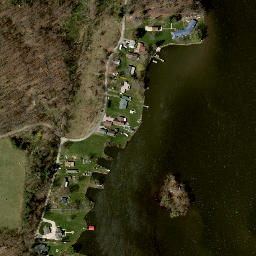 Satellite imagery of Pitchers Point, US