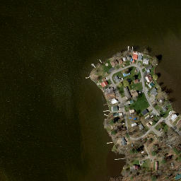 Satellite imagery of Pitchers Point, US