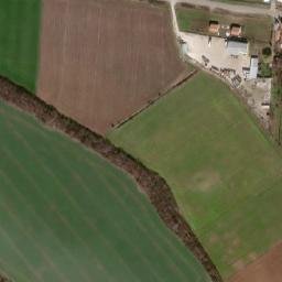 Satellite imagery of Mogila mediumwave transmitter, Mast South, BG