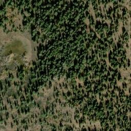 Satellite imagery of Coleman Rim, US