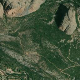 Satellite imagery of Mallos de Riglos, ES