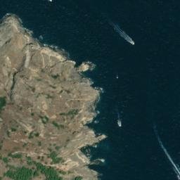 Satellite imagery of Cap Gros, ES