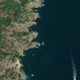Satellite imagery of Cap Gros, ES