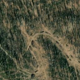 Satellite imagery of White King Mine, US