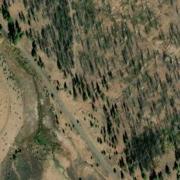 Satellite imagery of White King Mine, US
