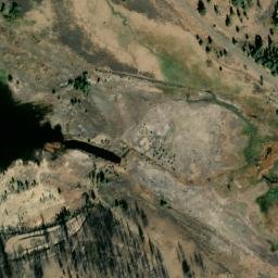 Satellite imagery of White King Mine, US
