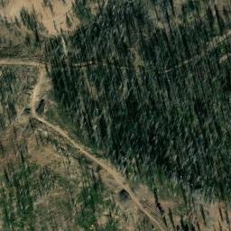 Satellite imagery of White King Mine, US