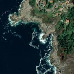 Satellite imagery of Punta Testada, ES