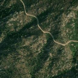 Satellite imagery of Serra de Rodes, ES