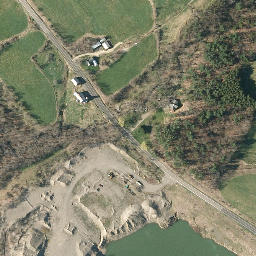 Satellite imagery of Strawberry Valley Pit, US