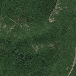 Satellite imagery of Guri i Kišes, XK