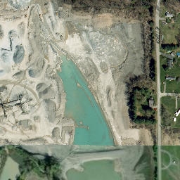Satellite imagery of Point O'Rocks, US