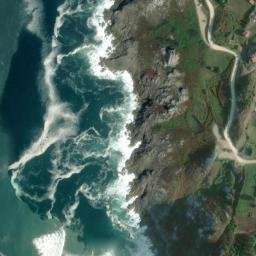 Satellite imagery of Punta Corucho, ES