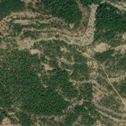 Satellite imagery of cairn, FR
