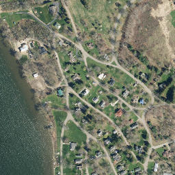 Satellite imagery of Point Chautauqua, US
