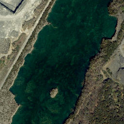 Satellite imagery of Hudson Limestone Quarry, US
